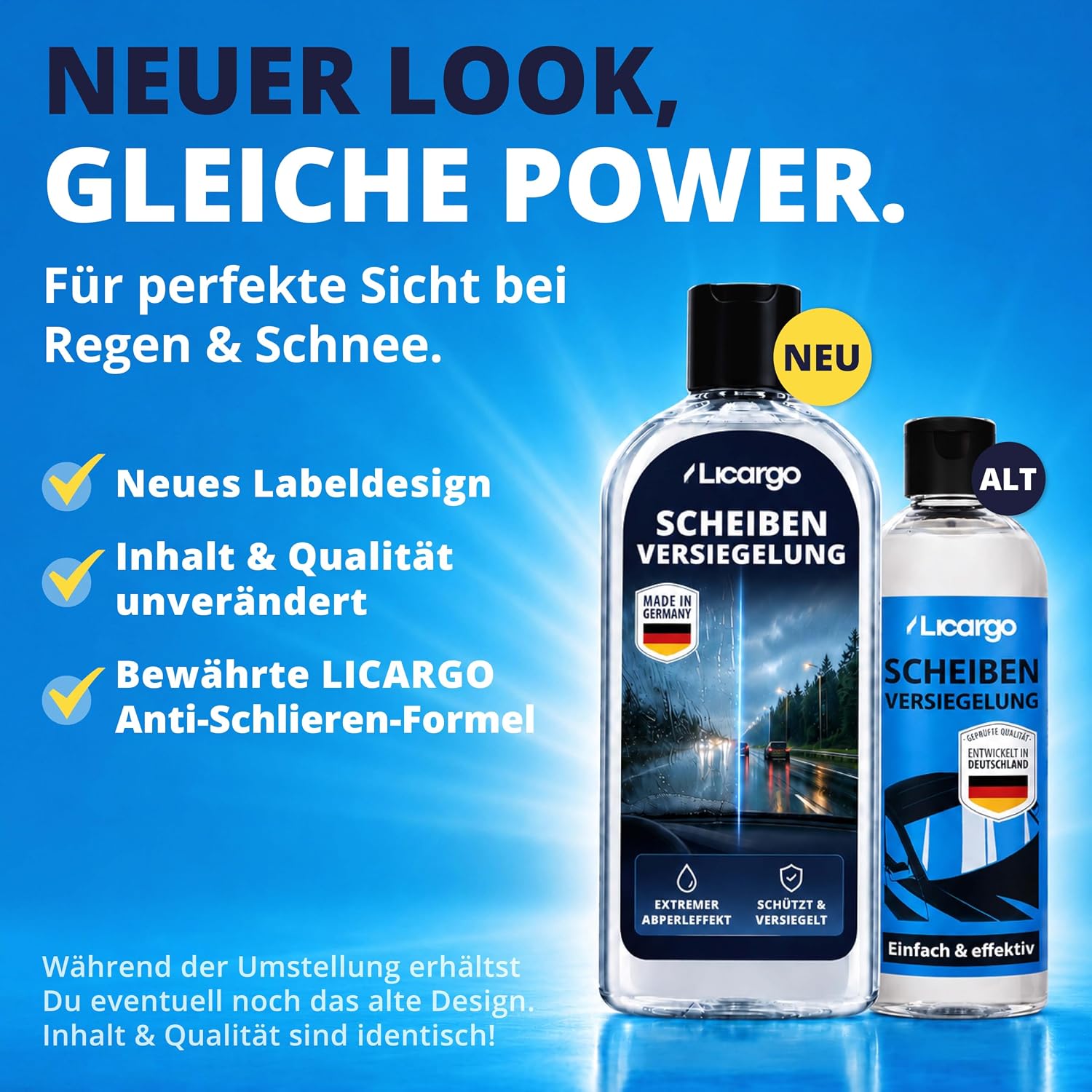 Thumbnail 1 de LICARGO Scheibenversiegelung Auto – Lotuseffekt 250 ml