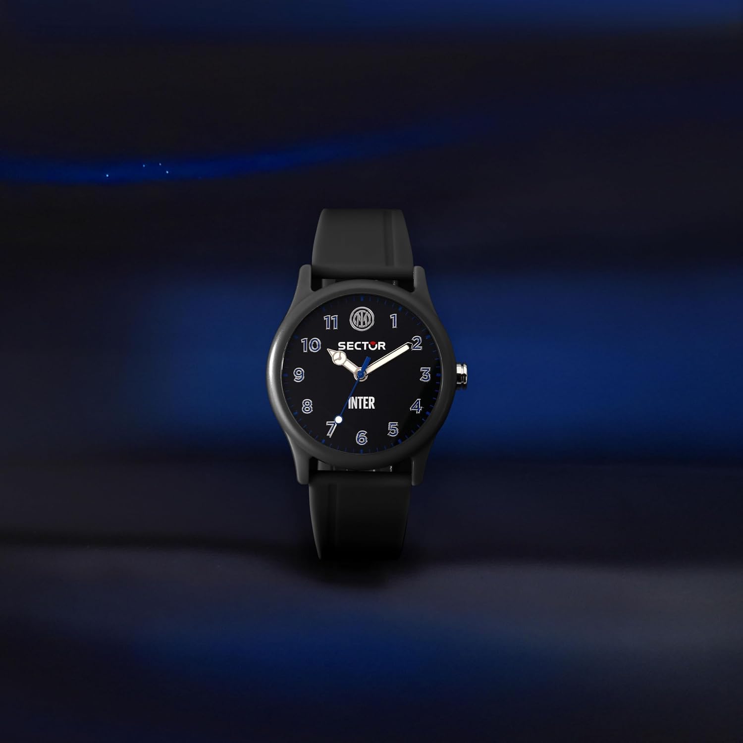 Detalle de Sector No Limits Orologio Uomo Solo Tempo 41 mm – Edizione Speciale INTER Collection EX-Q per Club