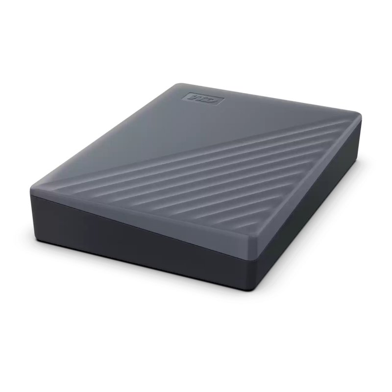 Detalle 2 de Western Digital My Passport 6TB USB 3.2 Gen 1 Type-C Gris — HDD portátil 2,5