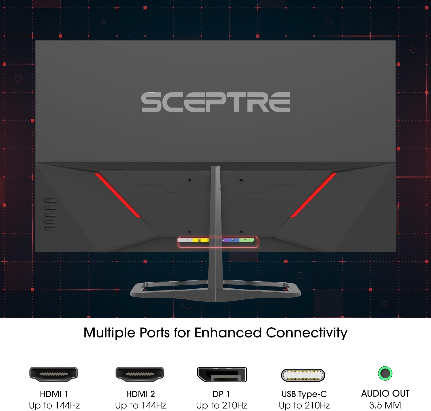 Thumbnail 6 de Sceptre 32-inch gaming monitor