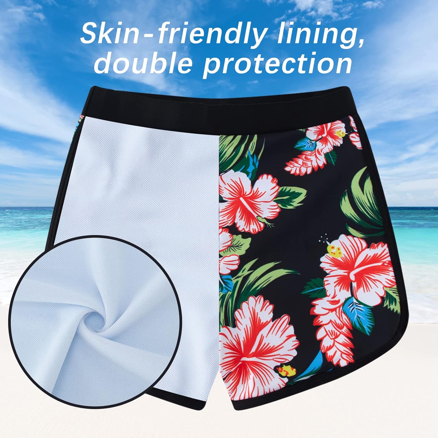 Thumbnail 5 de ADUKIDE Girls Rash Guard Swimsuit 2-Piece: UPF 50+ Sun Protection for 7-16T