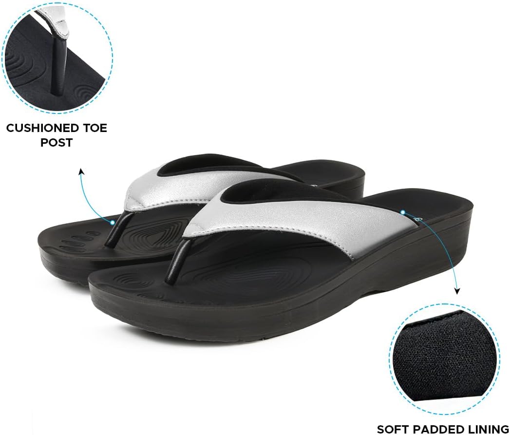 Thumbnail 5 de AEROTHOTIC Comfy Flip Flops for Women with Arch Support