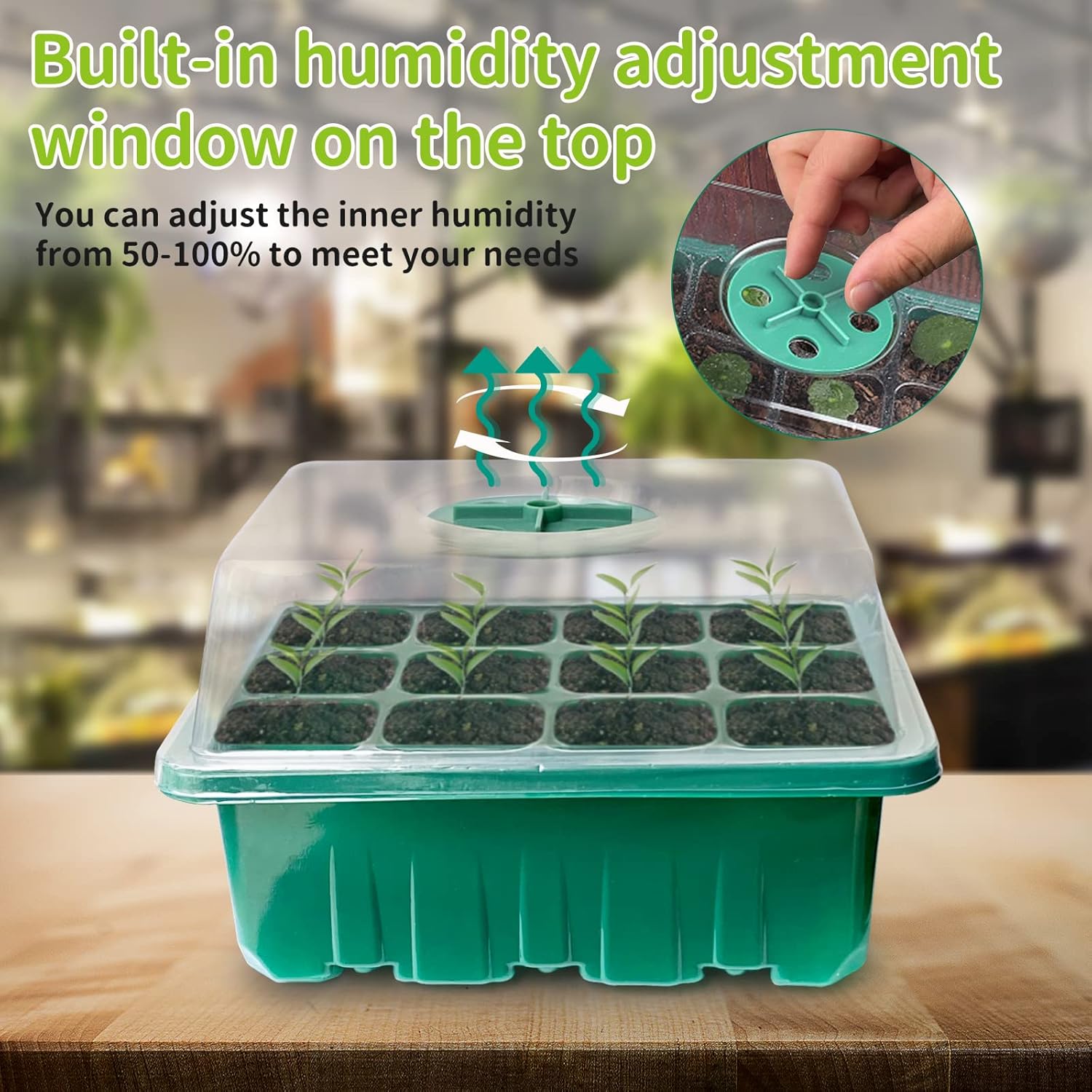 Thumbnail 3 de NAMOTEK Seed Starter Kit 60‑Hole