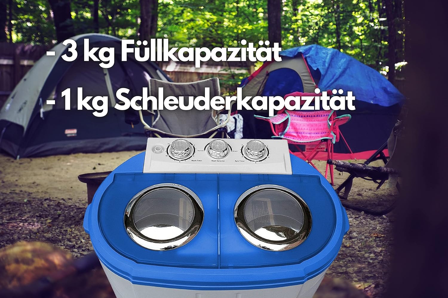 Thumbnail 2 de Steinborg Mini Waschmaschine 3 kg