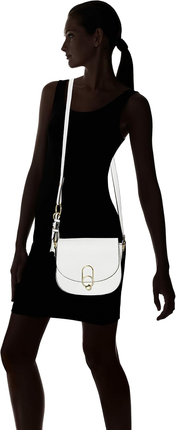 Thumbnail 1 de Miss Lulu Women Cross Body Bag with Tassel, PU Leather Flap and Lock Closure