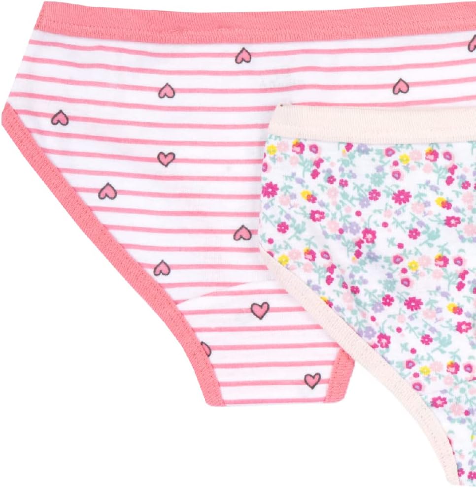 Detalle de Chicco Mutande Bambina – Set 4 Slip in Cotone, Design Italia