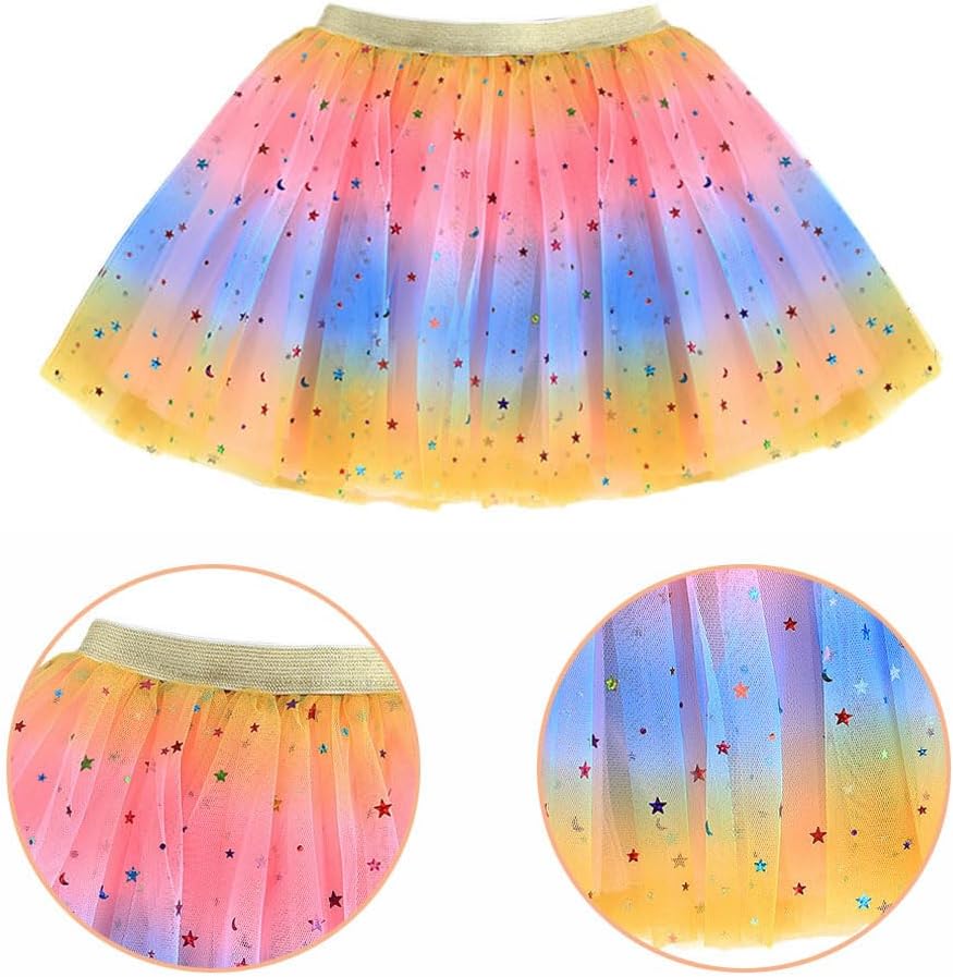 Thumbnail 3 de ZJstyle Kids Fairy Princess Costume Set: Wings, Tutu Skirt, Wand and Headband for 3–8 Years