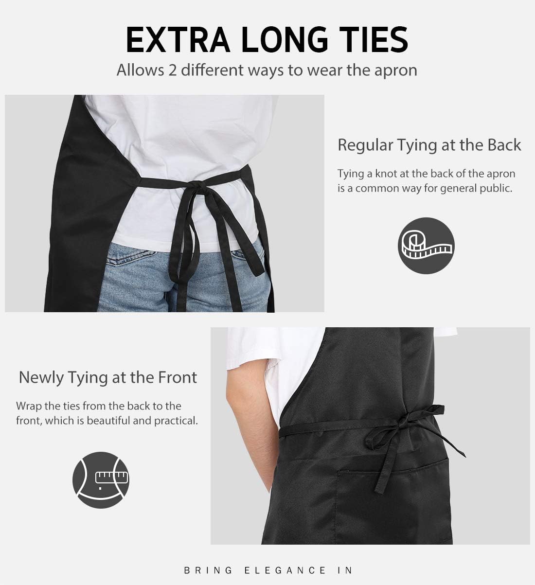 Thumbnail 5 de Syntus 12-Pack Bib Apron ⚙