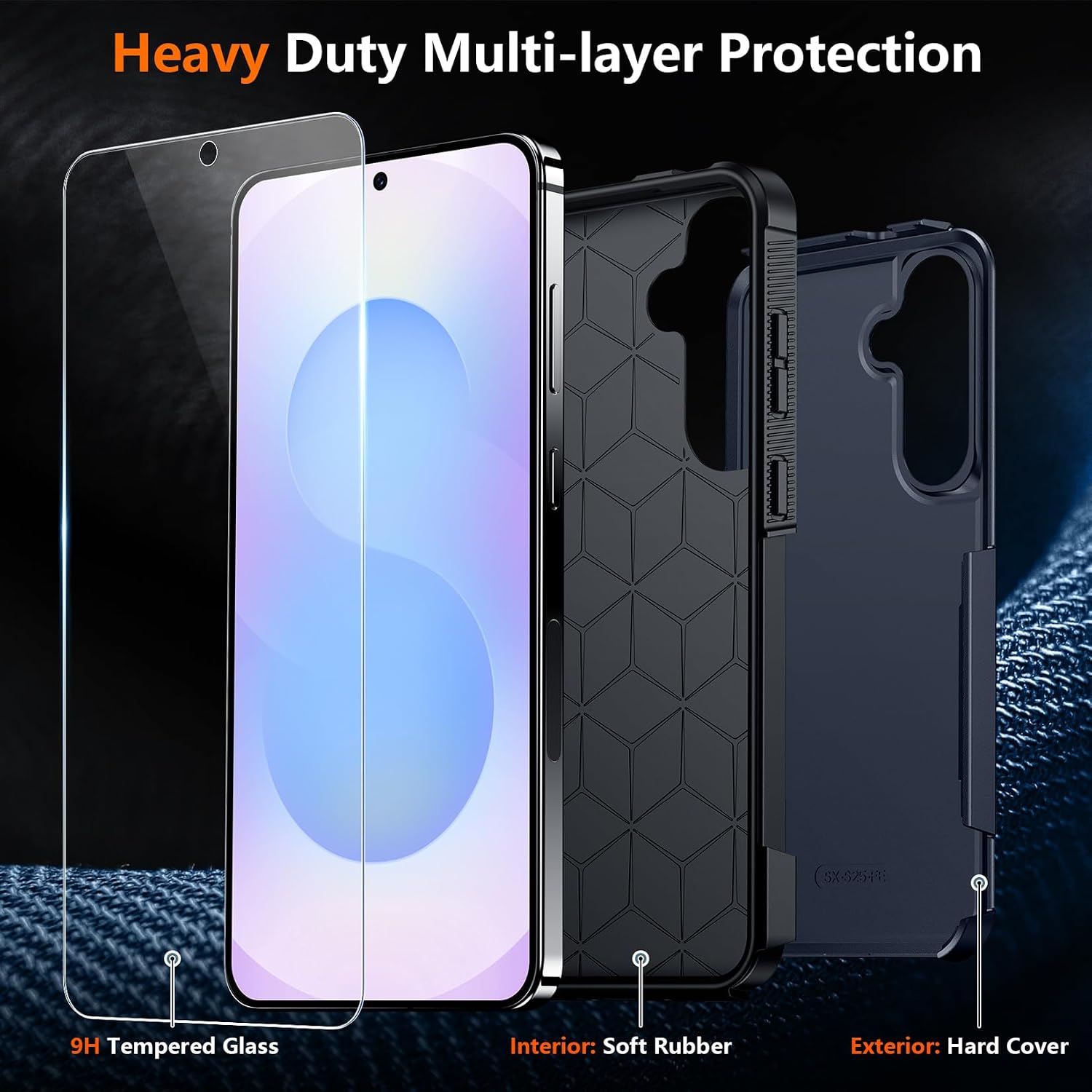Thumbnail 4 de SPIDERCASE Galaxy S25 FE case 10 ft drop protection