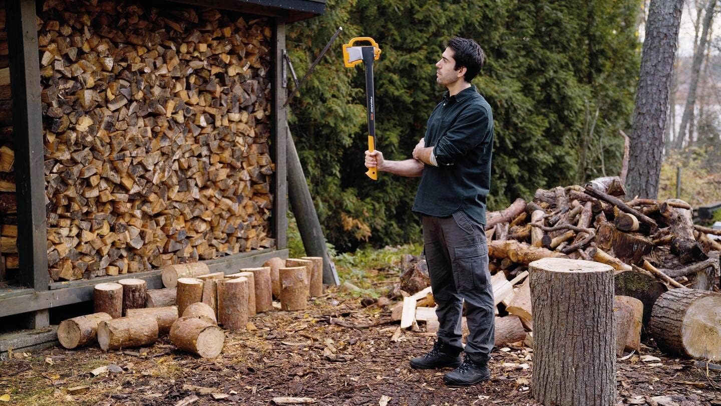 Thumbnail 6 de Fiskars Scure da Spacco X27 XXL 96 cm – robusta, ergonomica e pronta all’uso