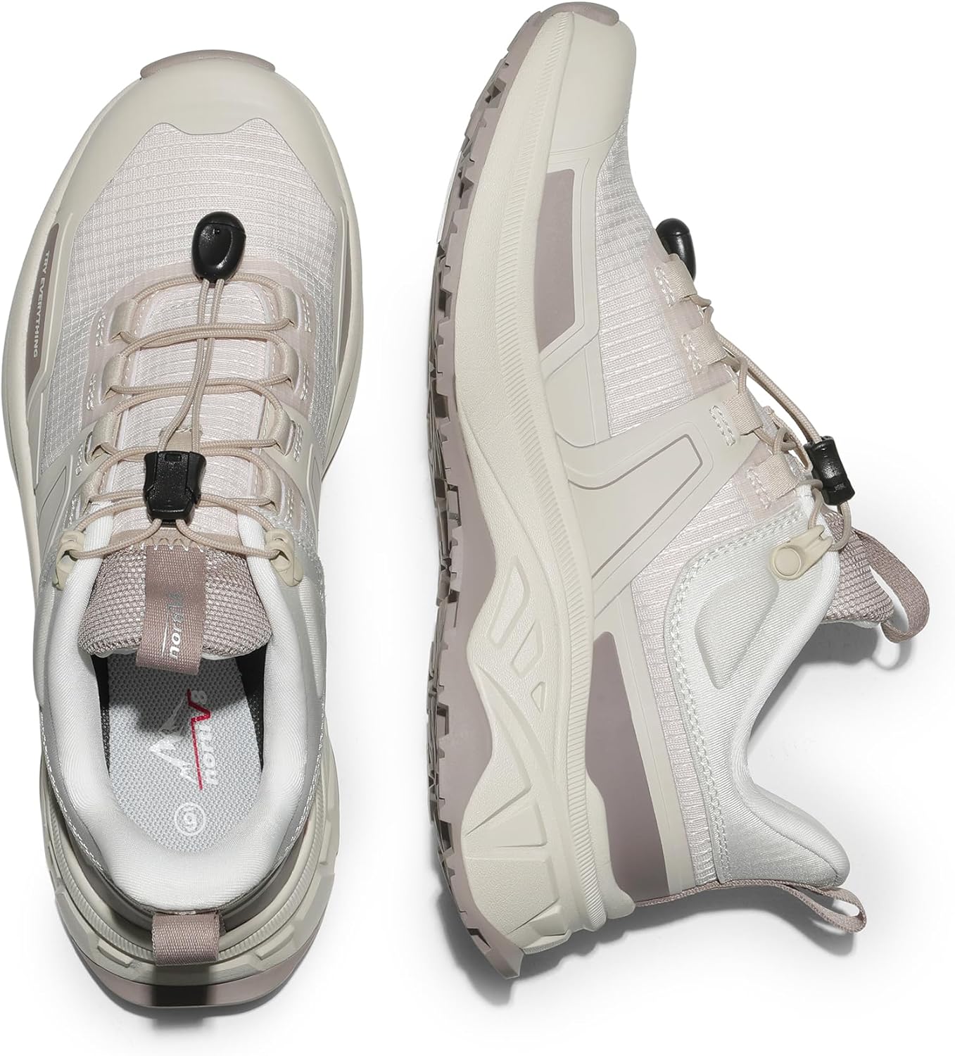 Thumbnail 3 de NORTIV 8 Women’s Lightweight Hiking Shoes with Quick Laces (Gladiator) — 9.7 oz