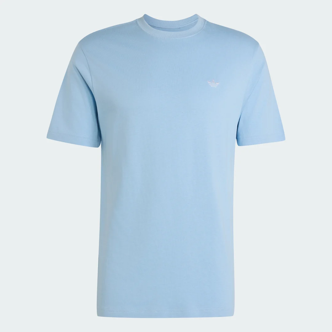 Detalle de Camiseta Trefoil Essentials Adidas — Azul