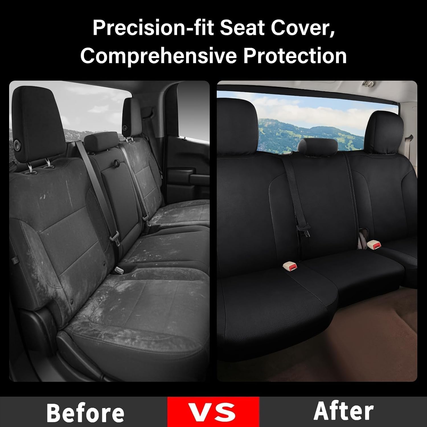 Thumbnail 2 de Waterproof Canvas Rear Seat Covers