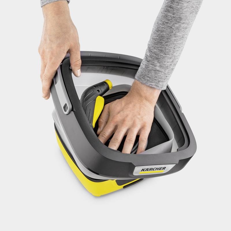 Detalle de Hidrolimpiadora Kärcher OC 3 Foldable: limpieza móvil y sin cables