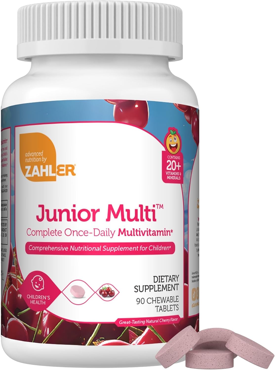 Detalle de Zahler Children's Multivitamin 90 Chewable Tablets