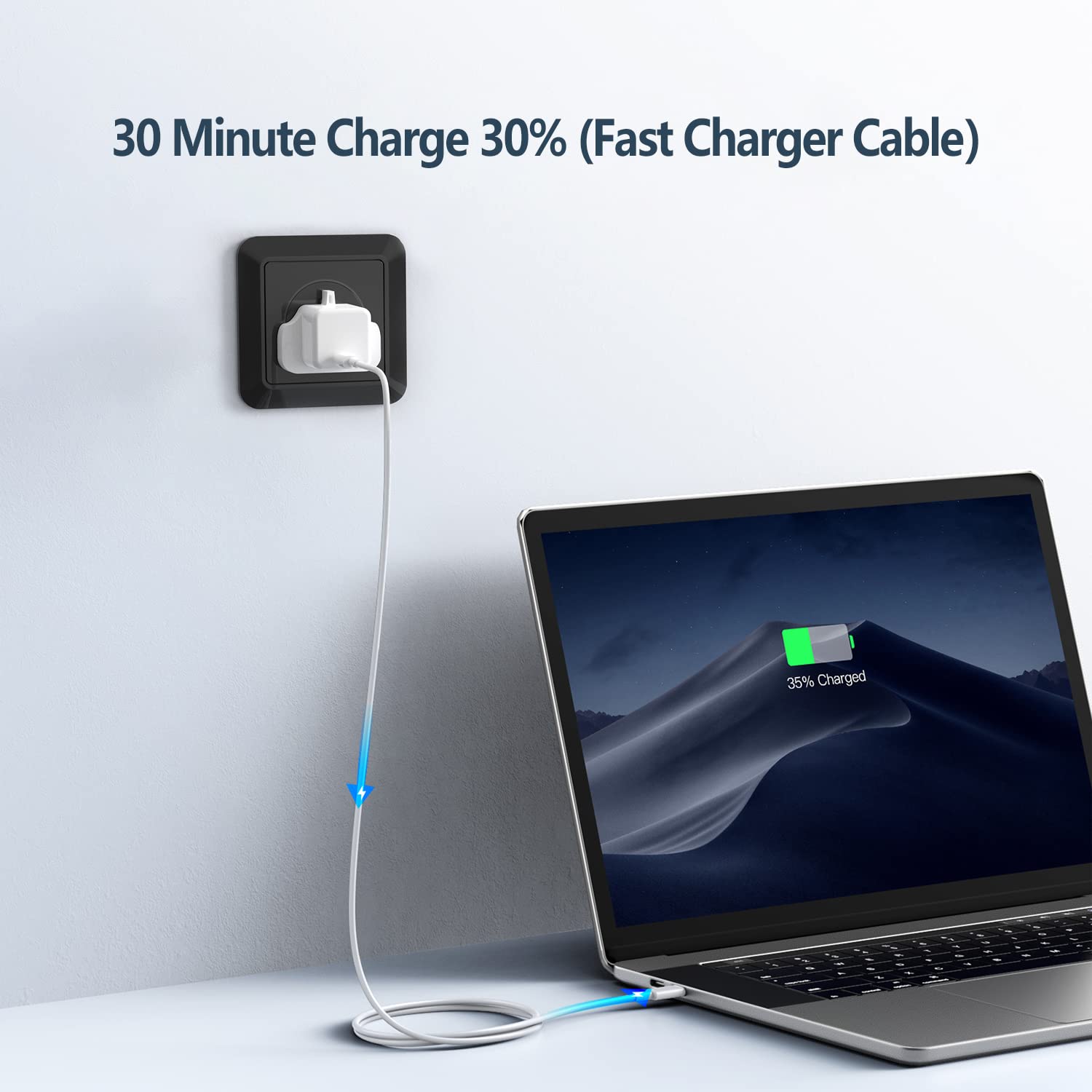 Thumbnail 4 de Apple iPhone 17/16/15 USB‑C 60W charging cable 2‑pack