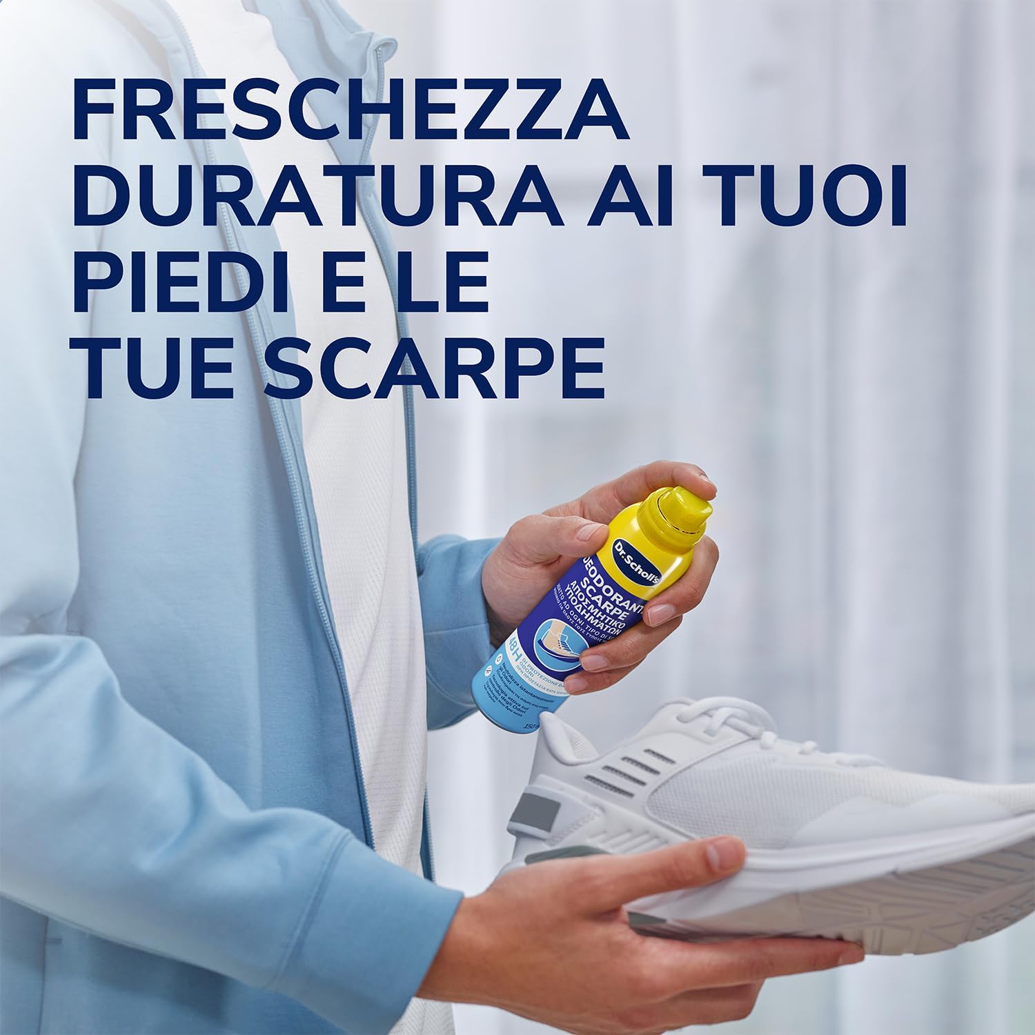Detalle 2 de Dr. Scholl's Deodorante Spray Scarpe 6x150 ml