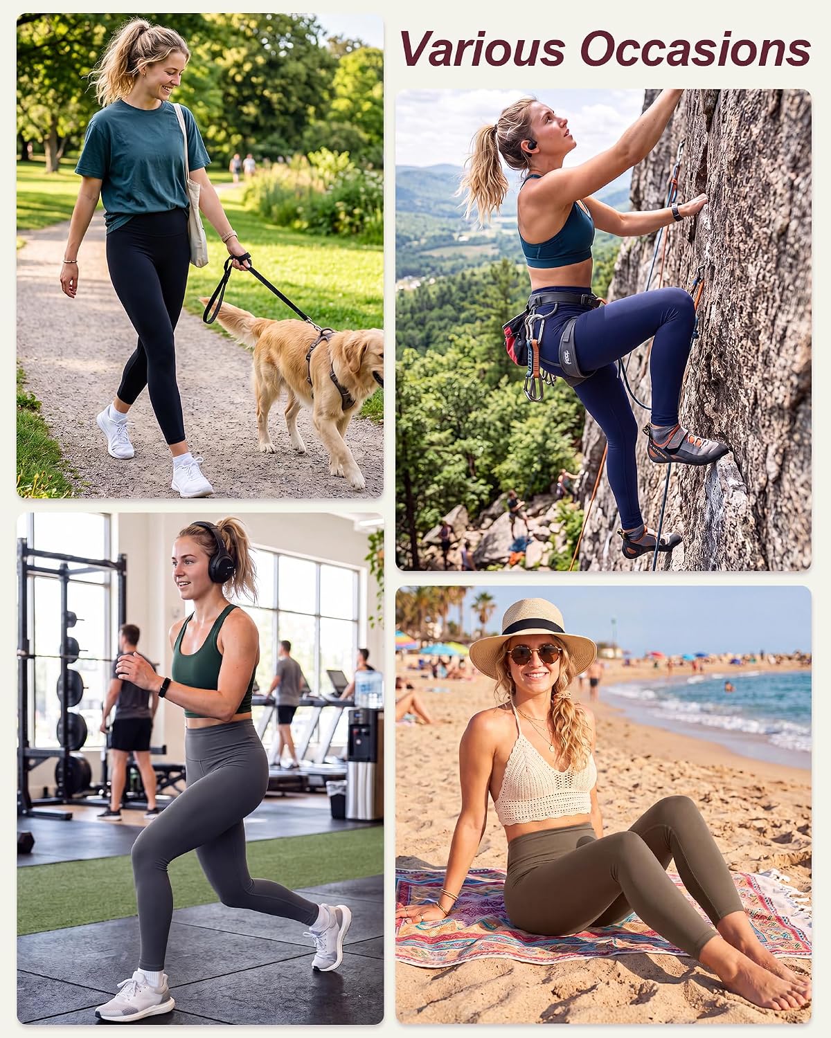 Thumbnail 4 de TNNZEET High Waisted Leggings 4.5in