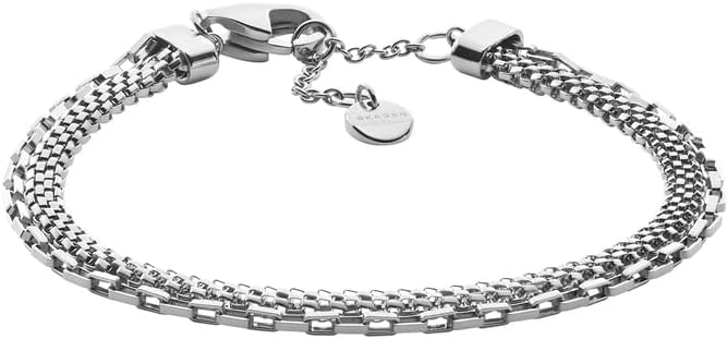 Thumbnail 5 de Skagen Bracciale da uomo in acciaio inossidabile, pelle o perline con chiusura a moschettone