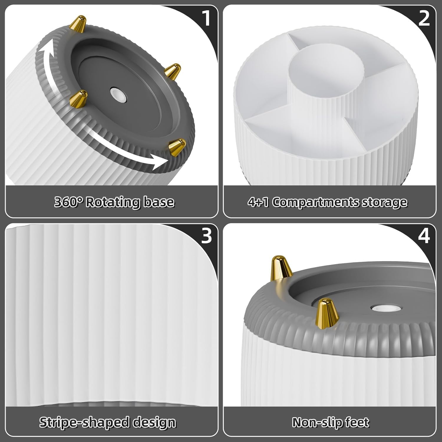 Thumbnail 5 de Marbrasse Desk Organiser 360 Degree