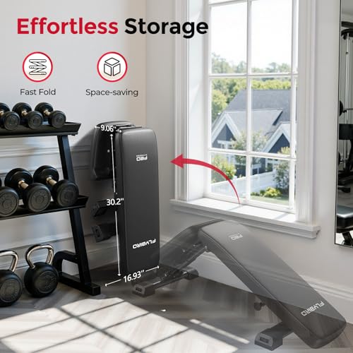 Thumbnail 6 de FLYBIRD WB5 Weight Bench — 800LBS ASTM-Certified Adjustable Bench for Home Gym