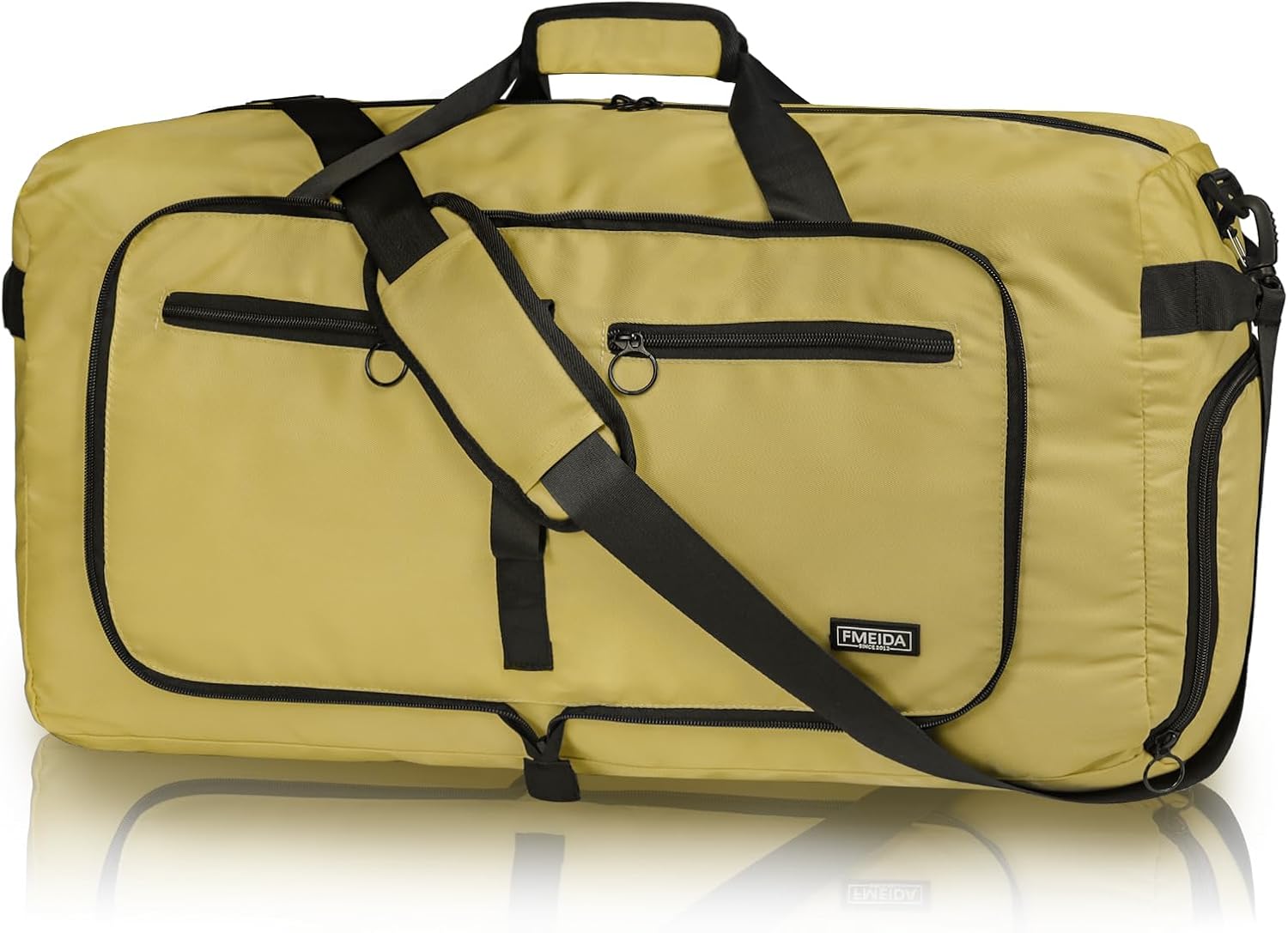 Detalle 2 de Fmeida 65L Borsone da viaggio unisex con scomparto scarpe