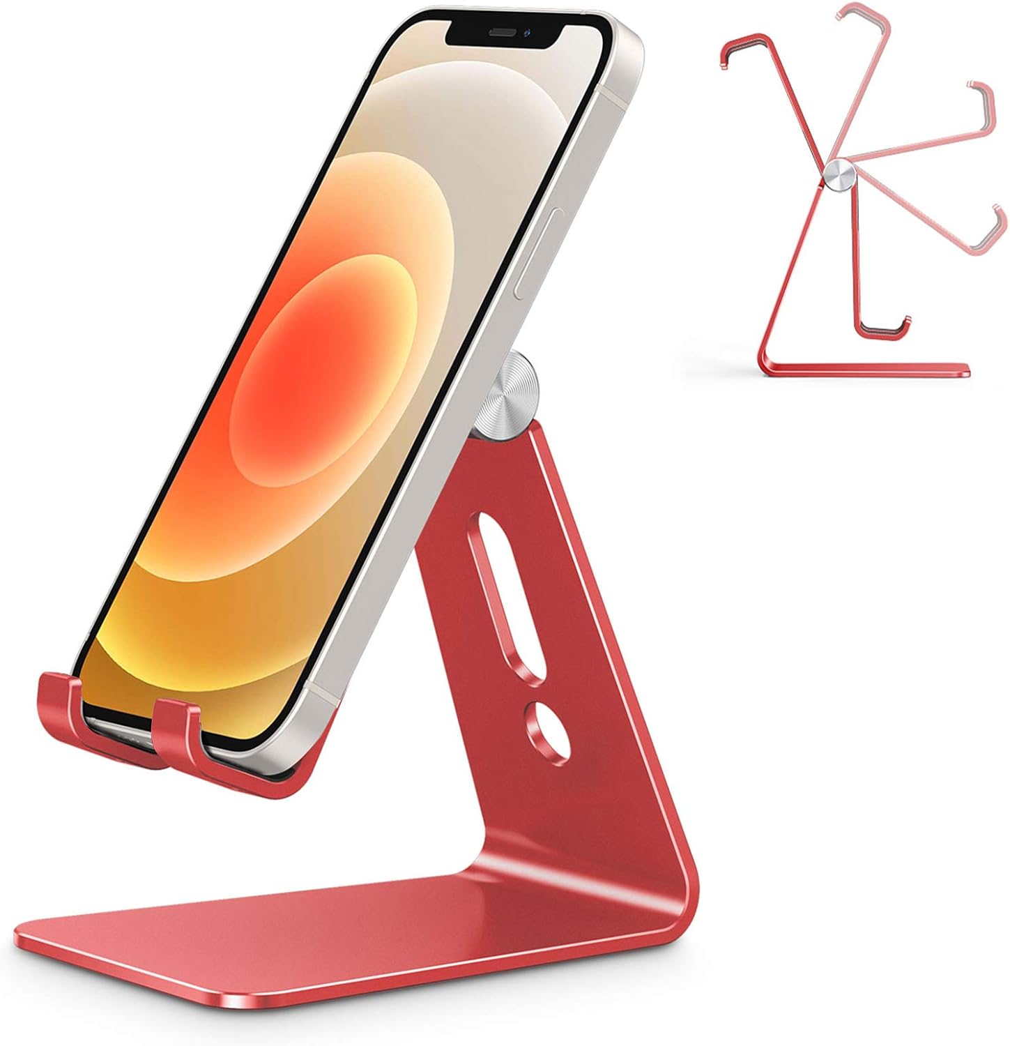 Thumbnail 6 de OMOTON Adjustable Aluminum Phone Stand with Charging Port