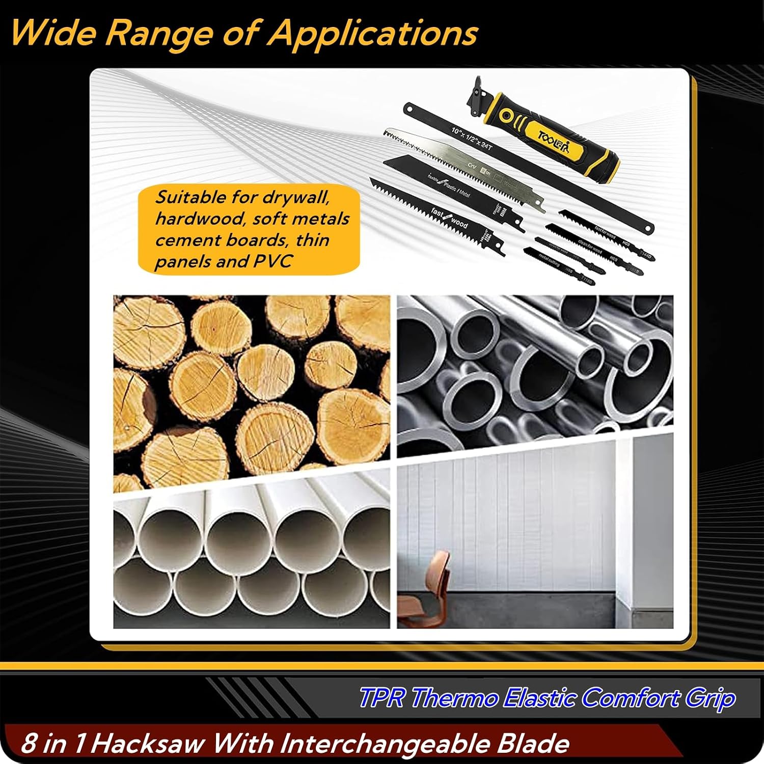Thumbnail 5 de Magicbox 8 in 1 Professional Hacksaw Set