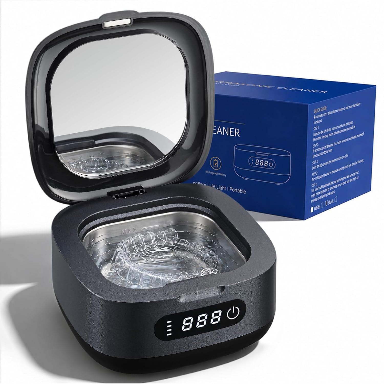 Detalle de Voraiya Ultrasonic Retainer Cleaner 166 mL