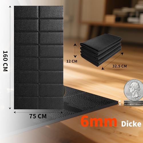 Detalle de Stepwaver Bodenschutzmatte 160x75 cm – Schalldämmend, 4 mm, für Laufband und mehr