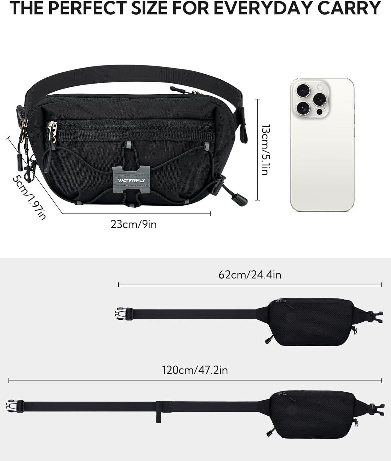 Thumbnail 2 de WATERFLY Bauchtasche 1,5 l