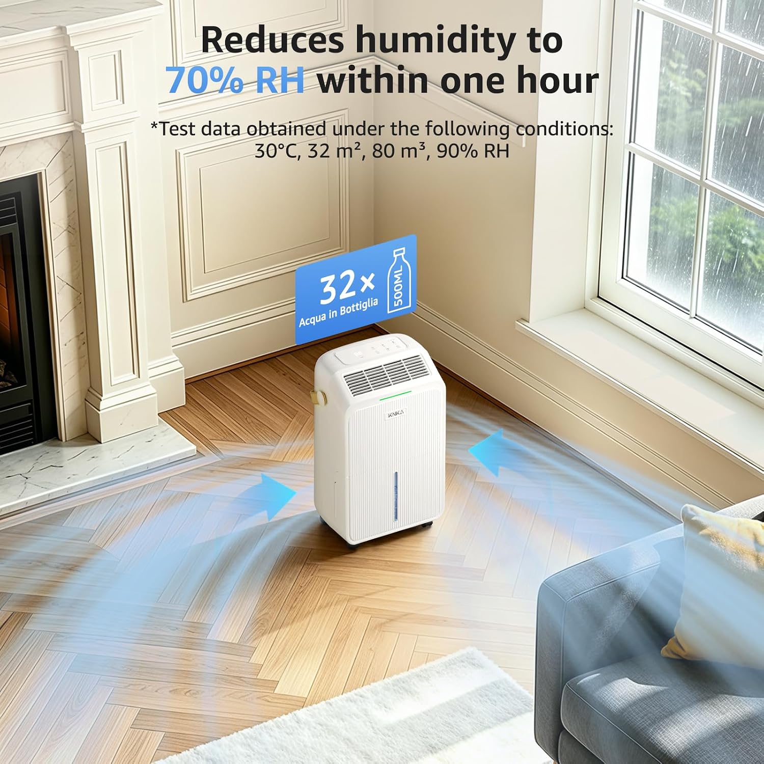 Detalle de Dehumidifier 16L/day for Home