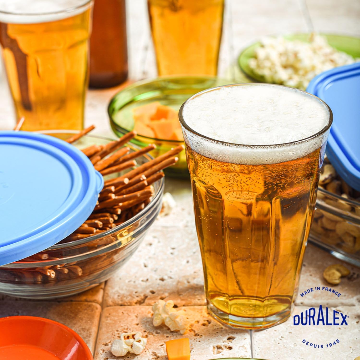 Detalle de Duralex 1025AB06/6 Picardie Water Glasses (6-pack) 130ml — Classic durability, everyday clarity