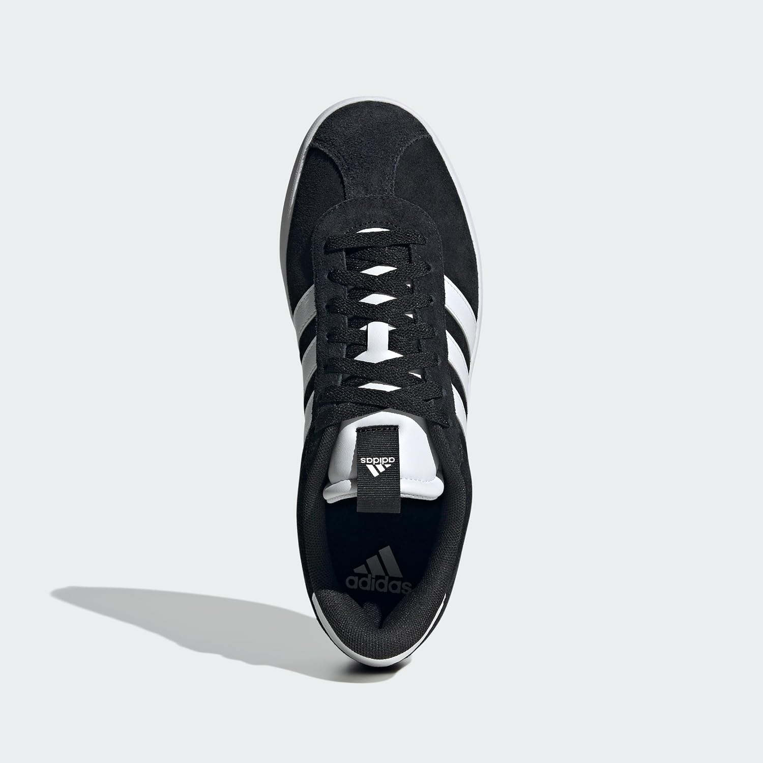 Detalle de Adidas Herren VL Court 3.0 Schuhe – klassischer Court‑Sneaker mit Lederoberseite