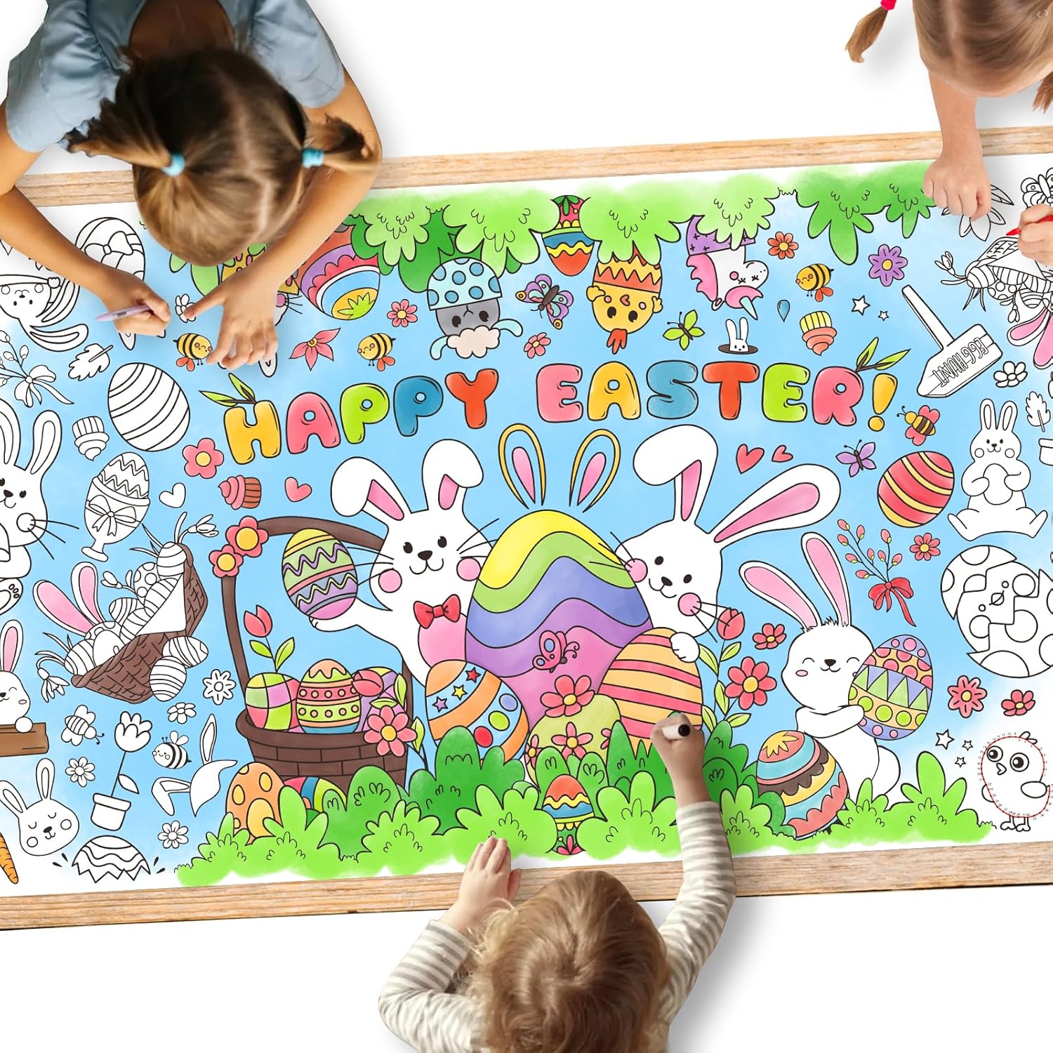 Thumbnail 5 de Gatherfun Unicorns Giant Coloring Poster 31.5x72