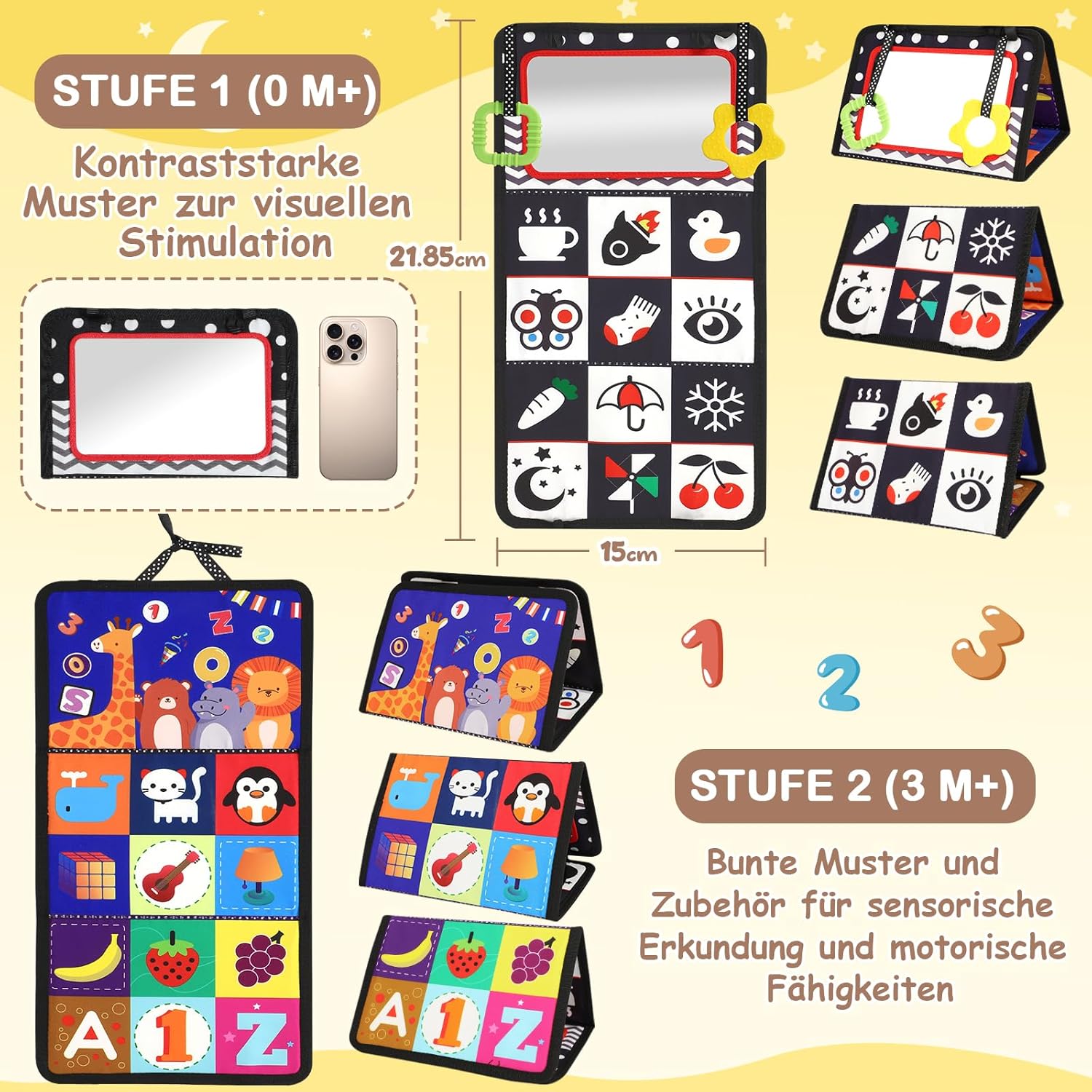 Detalle 2 de URMYWO Baby Spielzeug ab 3 Monate