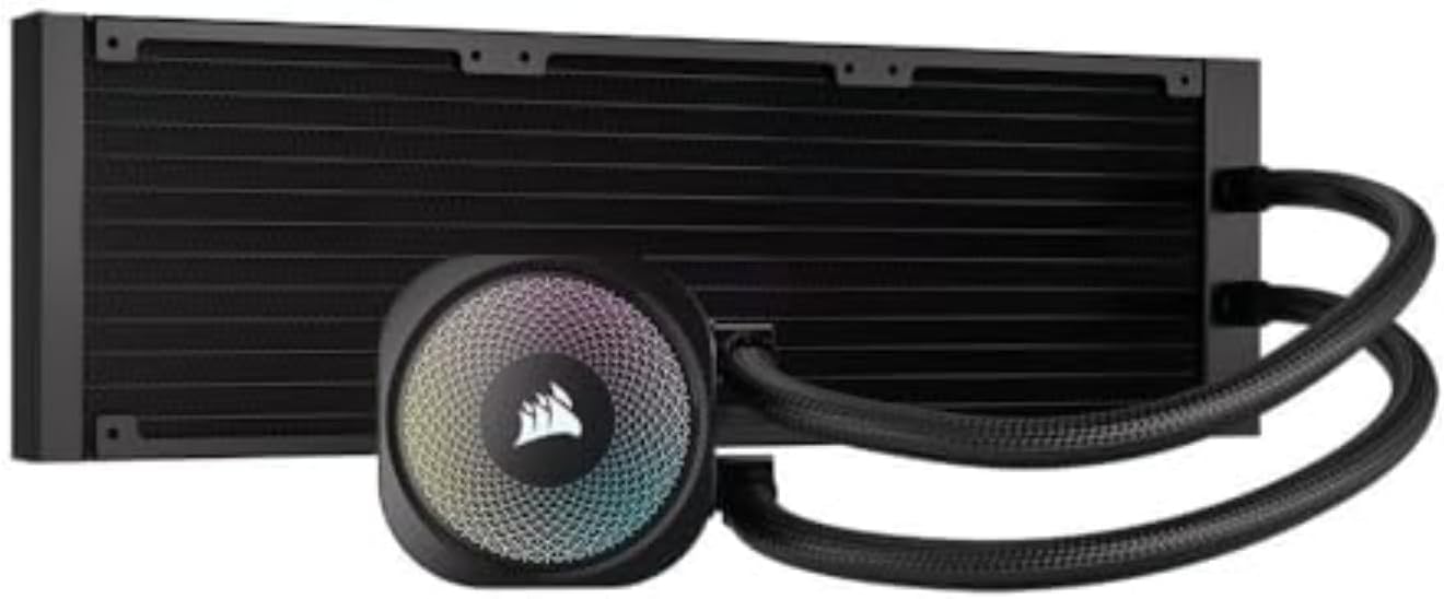 Thumbnail 3 de Corsair Nautilus 360 RS ARGB Liquid CPU Cooler (360mm AIO) with RS120 ARGB Fans