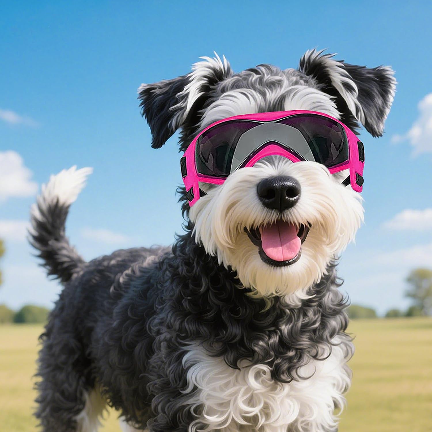Thumbnail 6 de Enjoying Dog Goggles for Small to Medium Dogs (UV protection) – Cool Pink