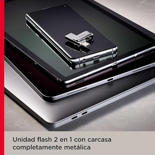 Thumbnail 1 de SanDisk Ultra Dual Drive Luxe 256 GB 🌟 USB Metálico Rápido