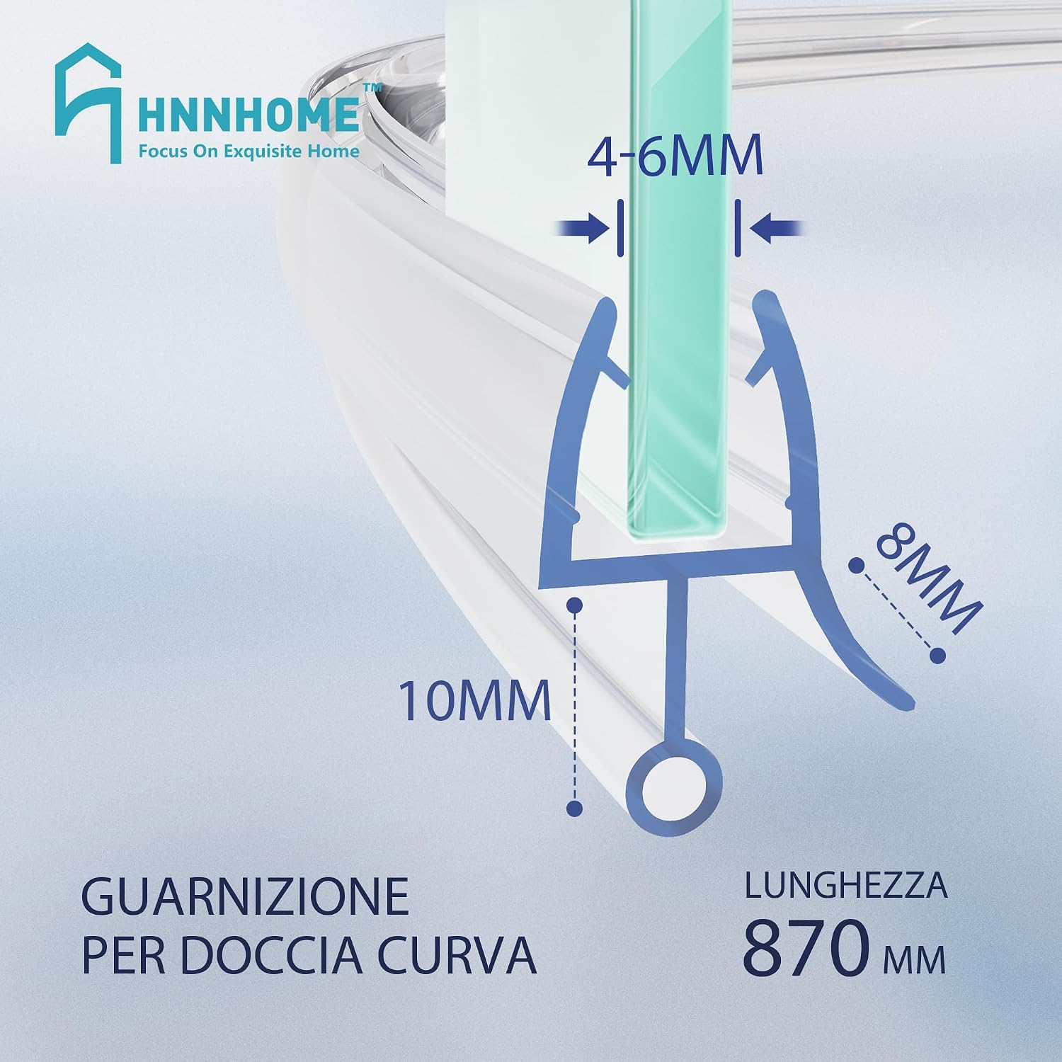 Detalle 2 de Gocciolatoio doccia vasca 870 mm