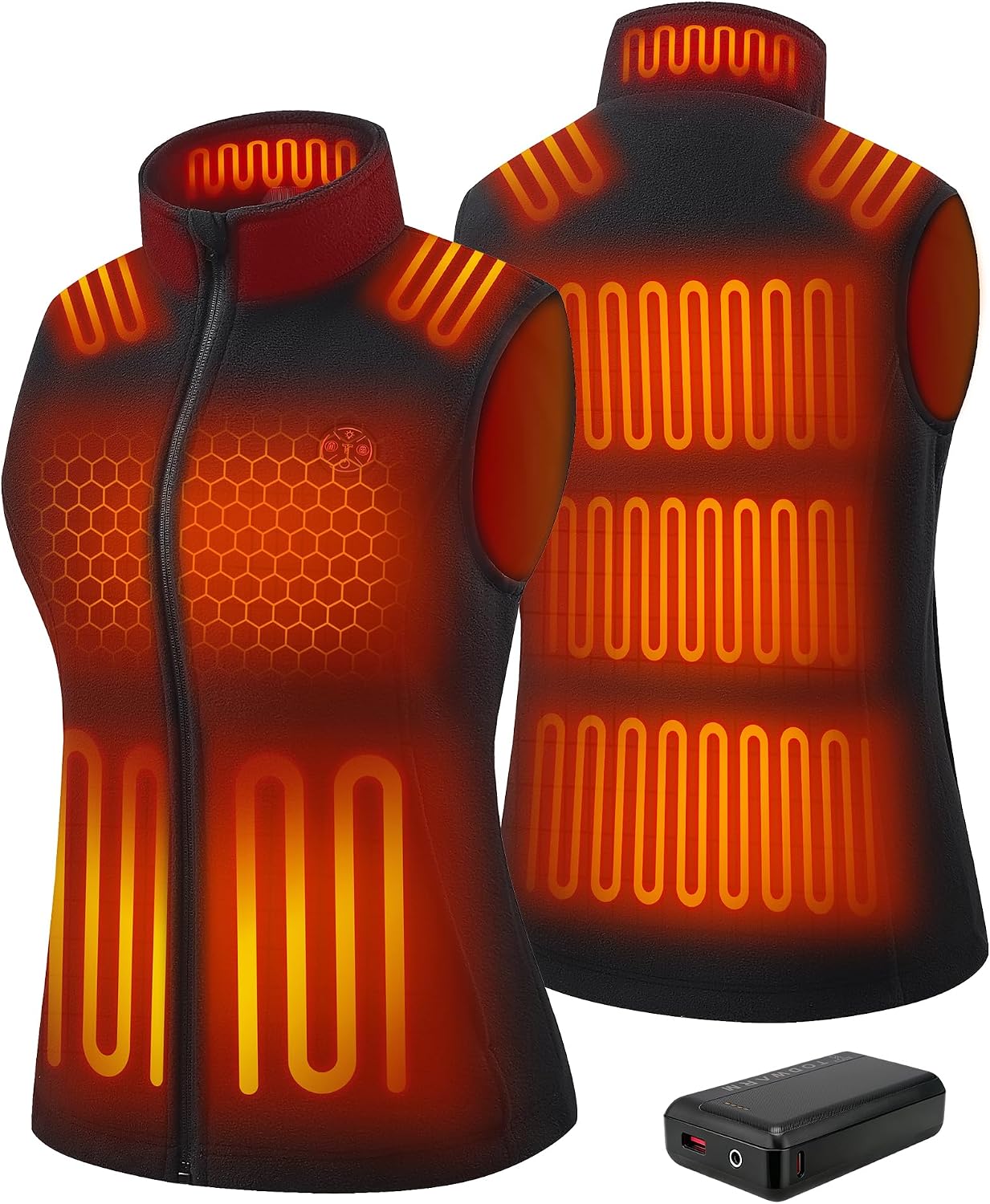 Detalle de TODWARM Heated Vest 16000mAh Battery