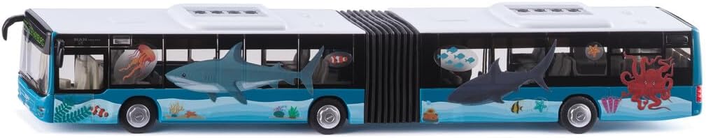 Thumbnail 4 de SIKU 3736 MAN – przegubowy autobus 1:50 z gumowymi oponami i naklejkami