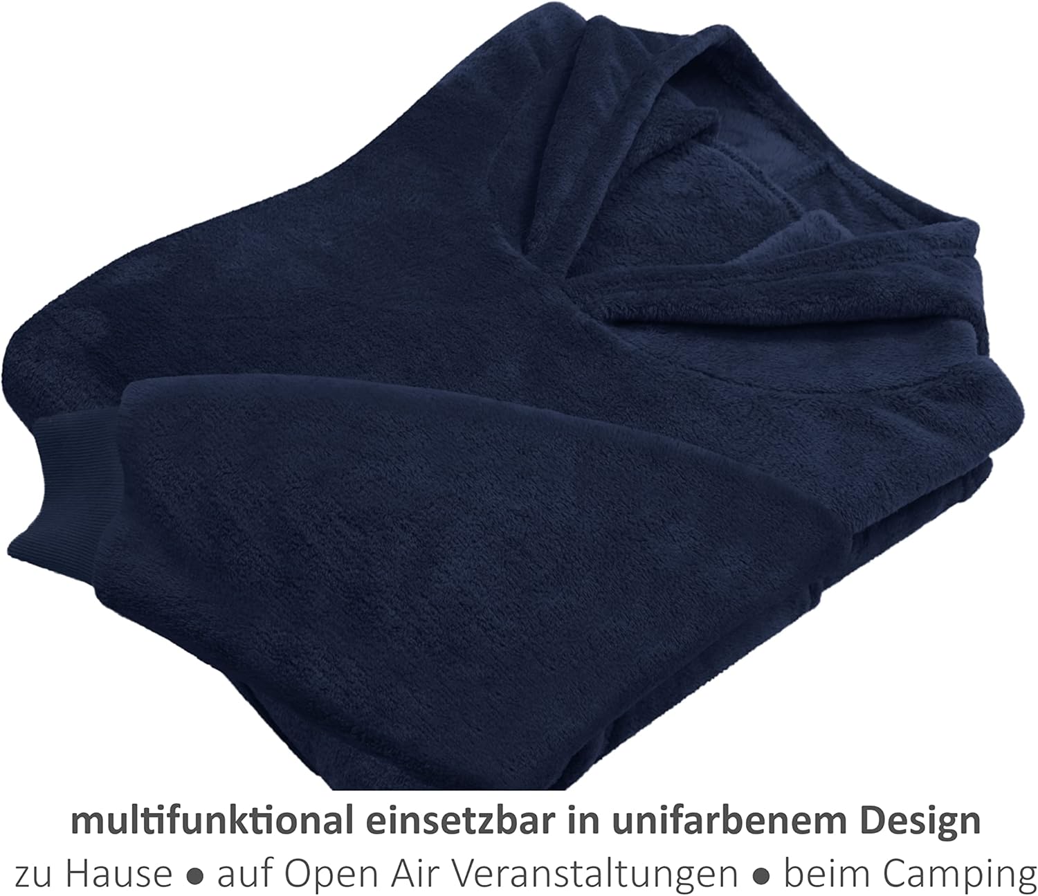 Thumbnail 6 de Emily’s Check Hoodie Oversize en Polaire Douillette avec Capuche et Poche Ventral 1584.2299