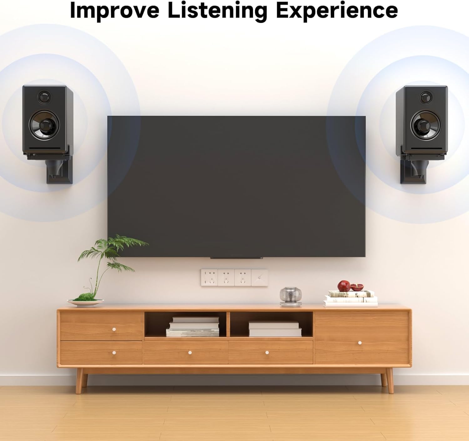 Thumbnail 3 de Suptek SPM201 Soporte de Pared para Altavoces 🎵