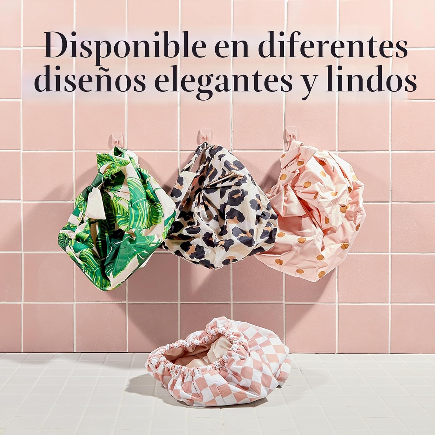 Thumbnail 5 de Kitsch Gorros de Ducha Lujo Impermeables