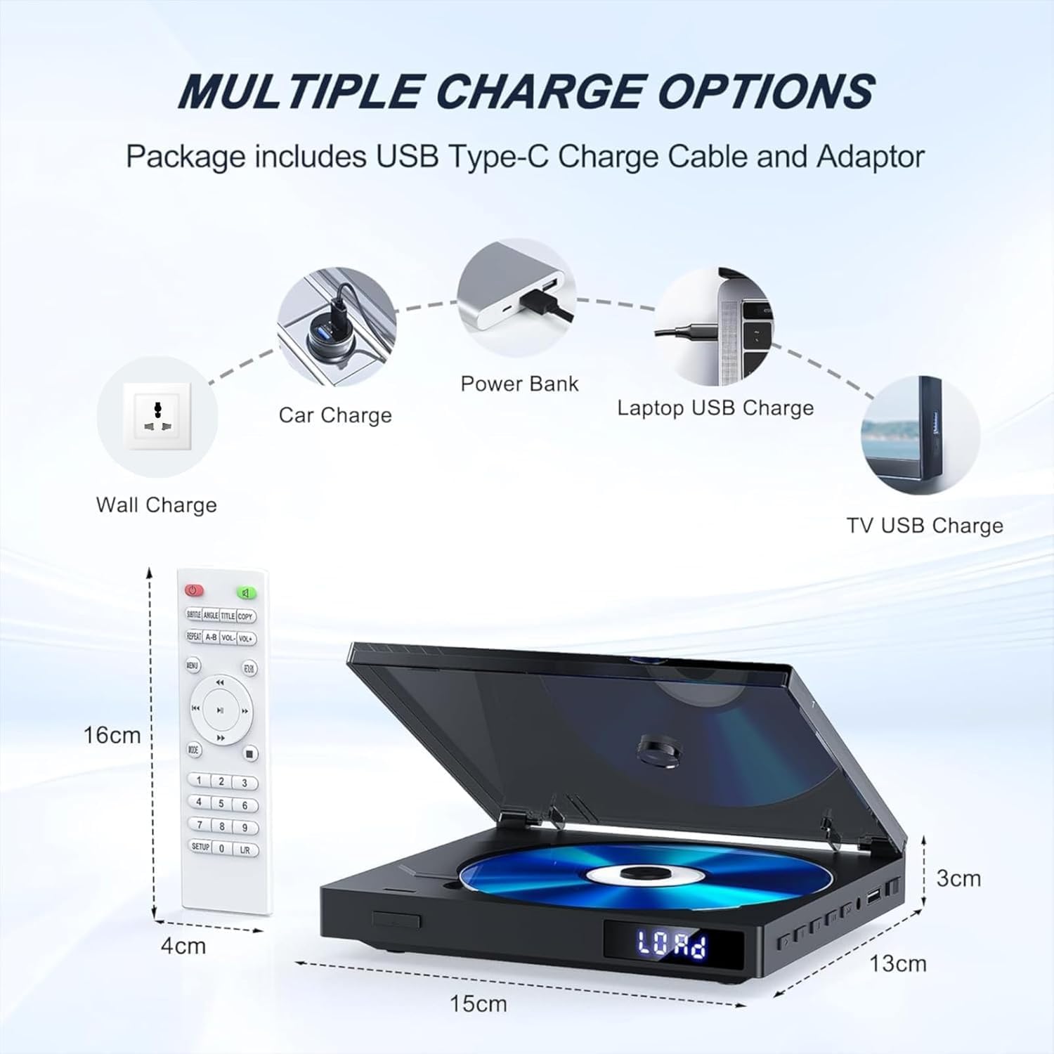 Thumbnail 4 de Lecteur DVD HDMI 1080p compact 📀