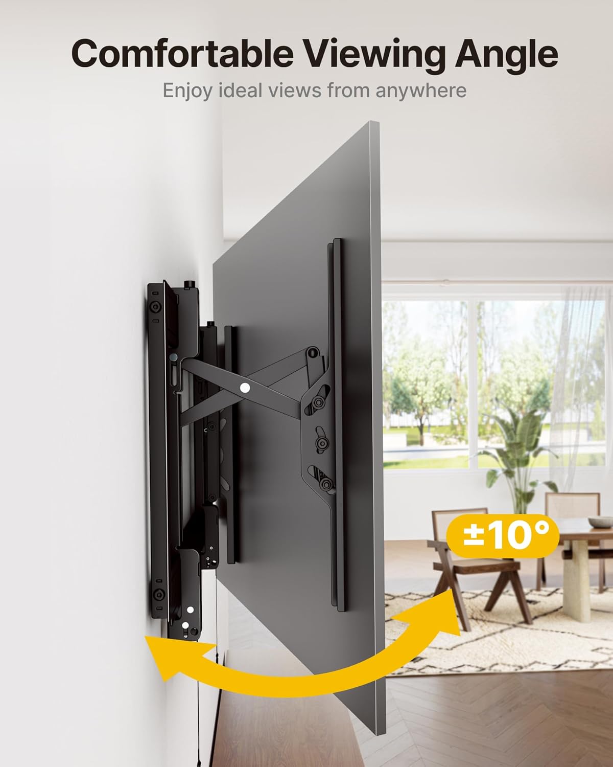 Thumbnail 5 de monTEK Heavy Duty Tilting TV Wall Mount 200 lb