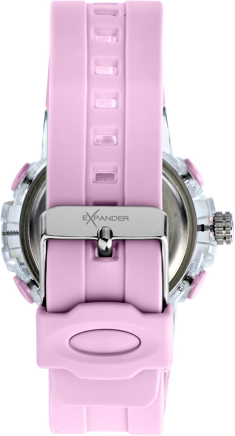 Detalle de Sector No Limits Orologio Donna EXP-46, 43 mm Rosa – Orologio Digitale/Analogico in Plastica (R3251242501)