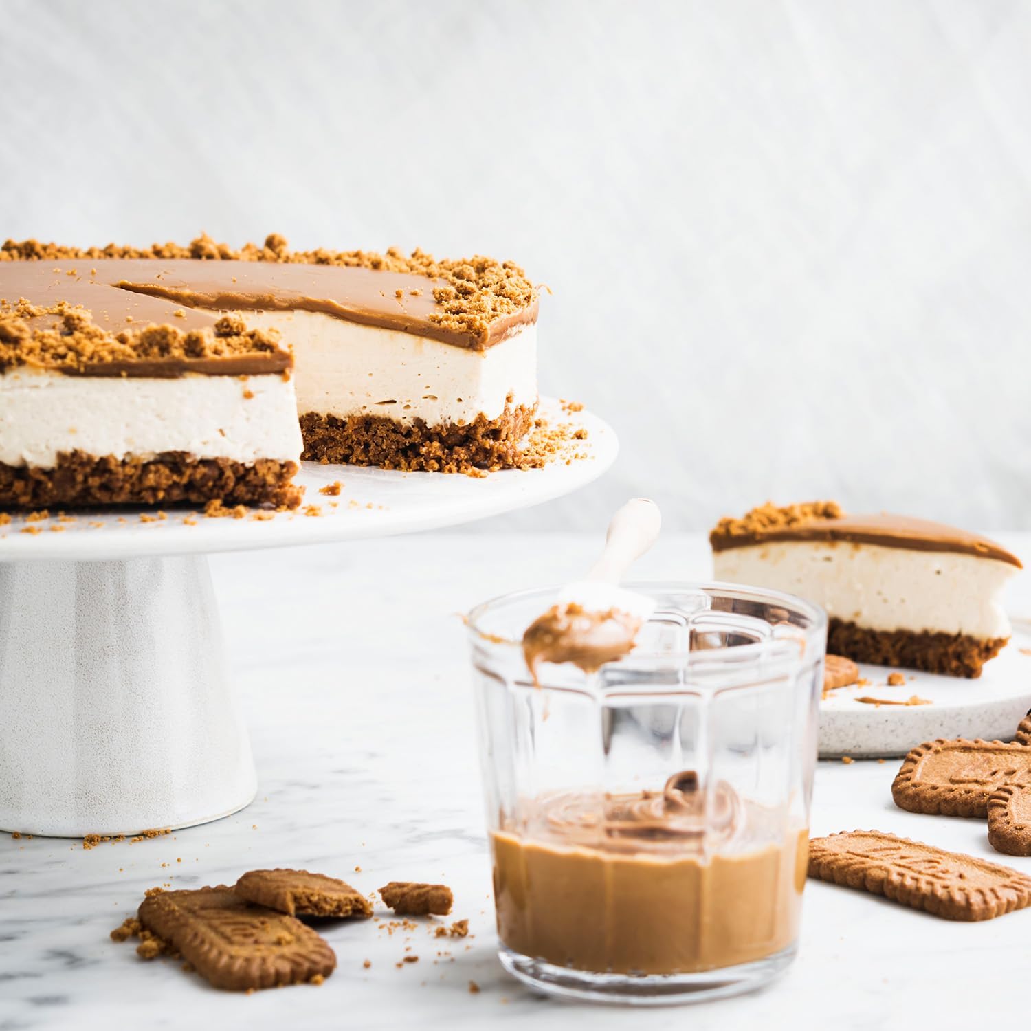 Detalle 2 de Lotus Biscoff Crema Untar Cremosa Galleta Caramelizada 🍪 3 kg