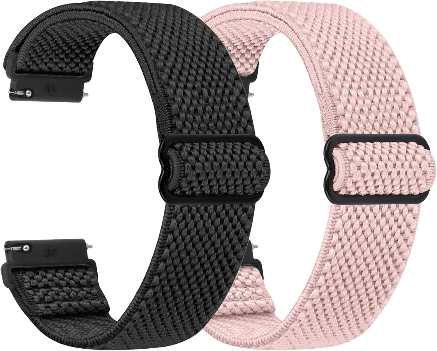Detalle de SHIJZWD Uhrenarmband 19 mm mit Schnellverschluss